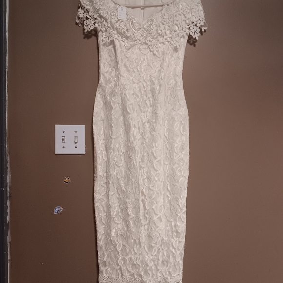 Jessica Maclintock vintage  wedding dress  size 0  pre-owned  good  condition - Picture 10 of 15
